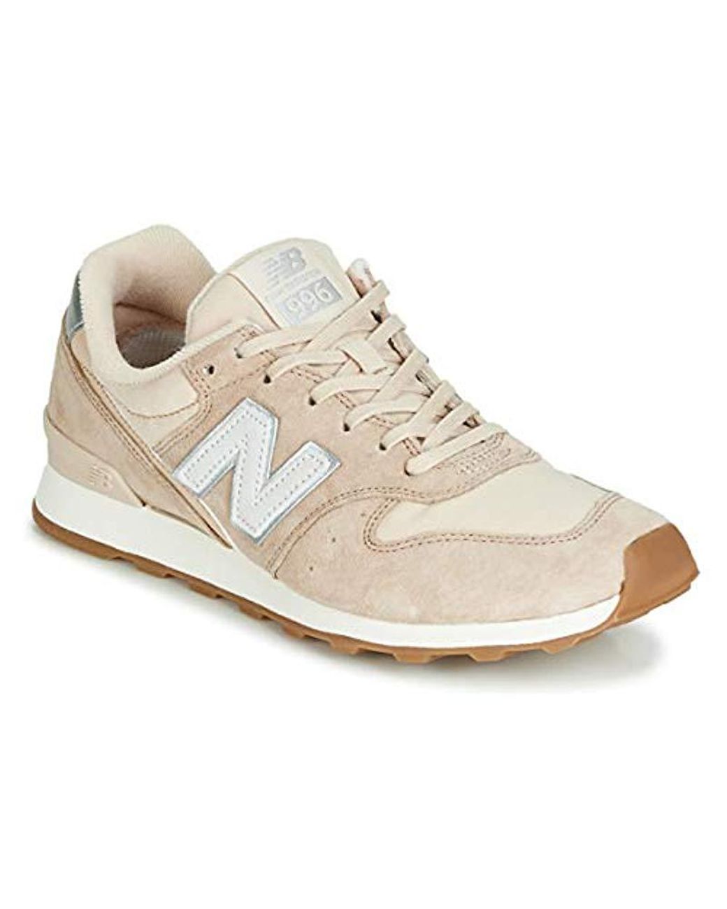 New Balance 996 Trainers Nude in Pink | Lyst UK