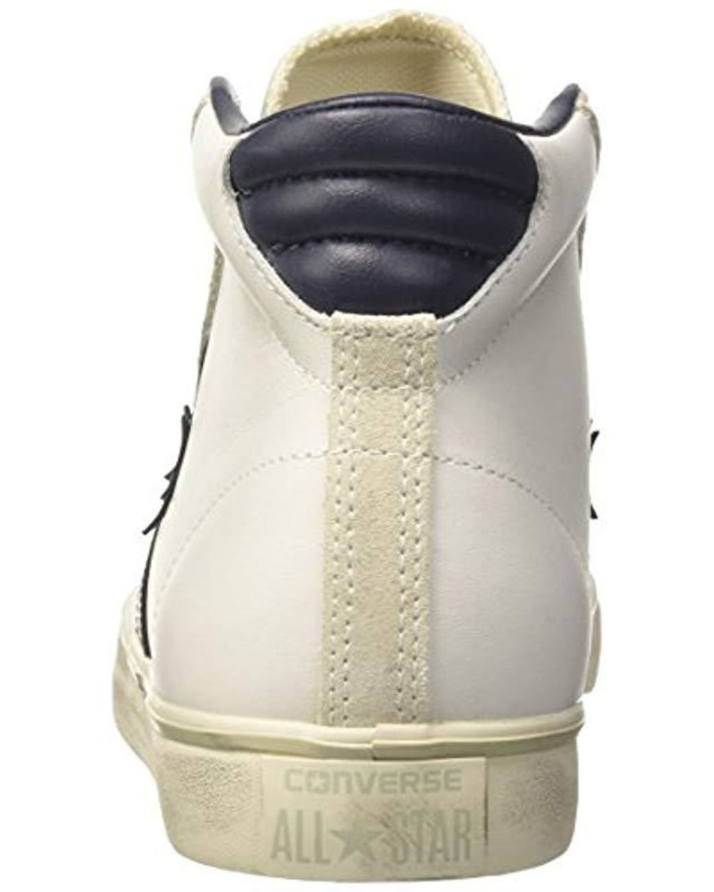 Converse Adults' Lifestyle Pro Lthr Vulc Mid Low-top Sneakers in White for  Men | Lyst UK