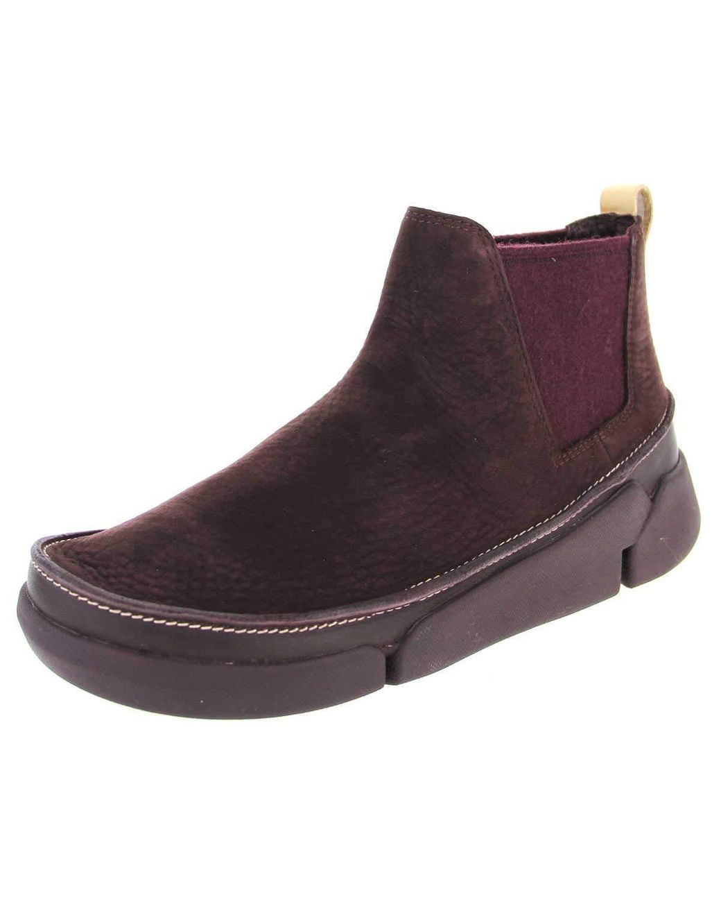 clarks tri poppy nubuck ankle boots