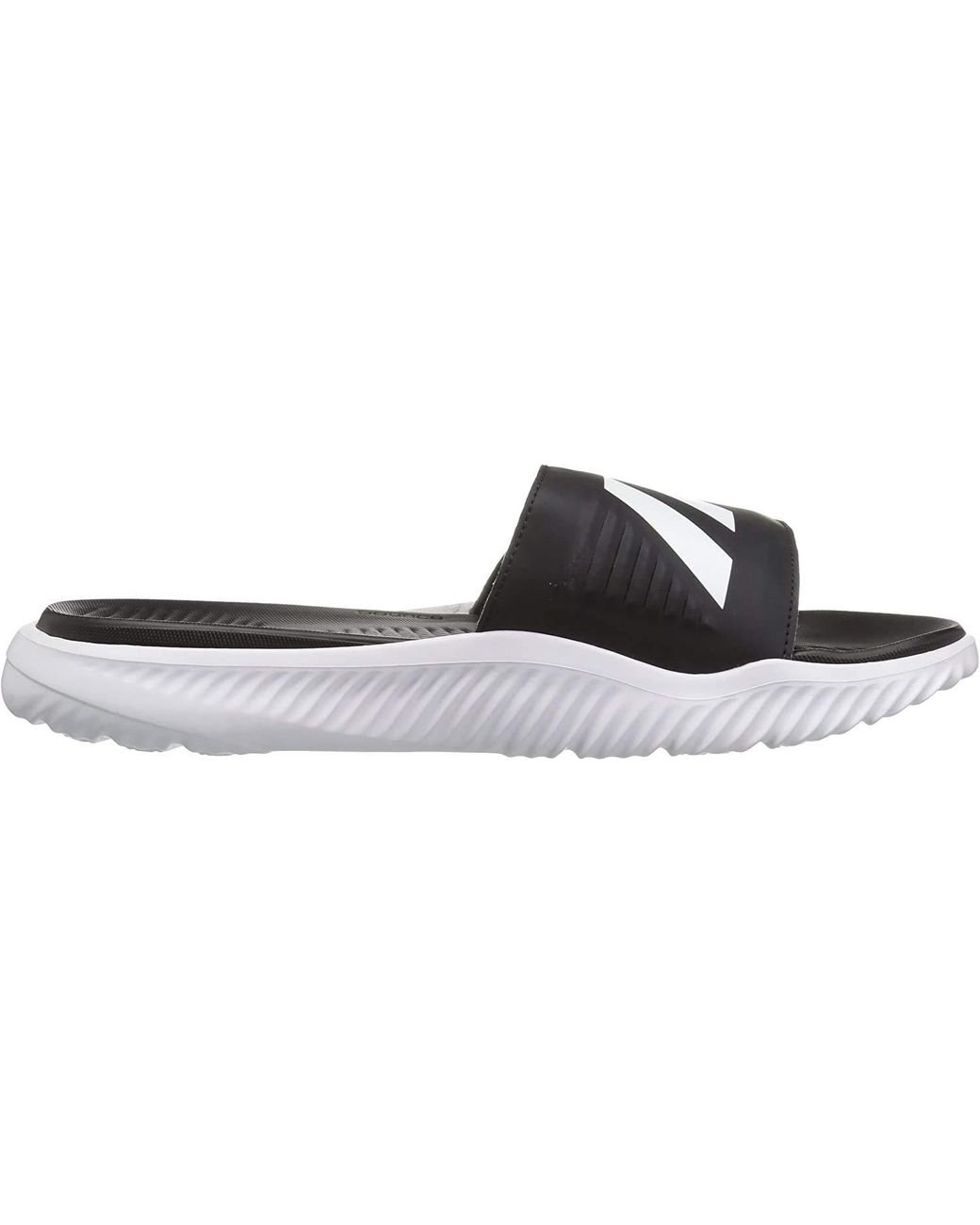 Adidas mens alphabounce best sale slide