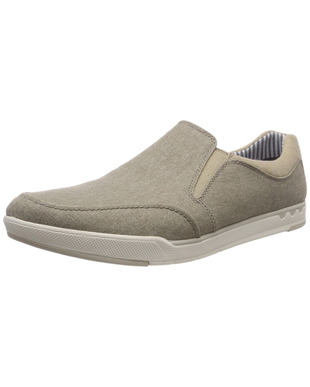Clarks Step Isle Row Loafers in Natural 