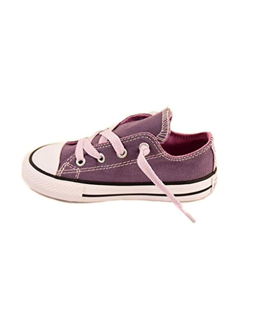 converse purple double tongue ox