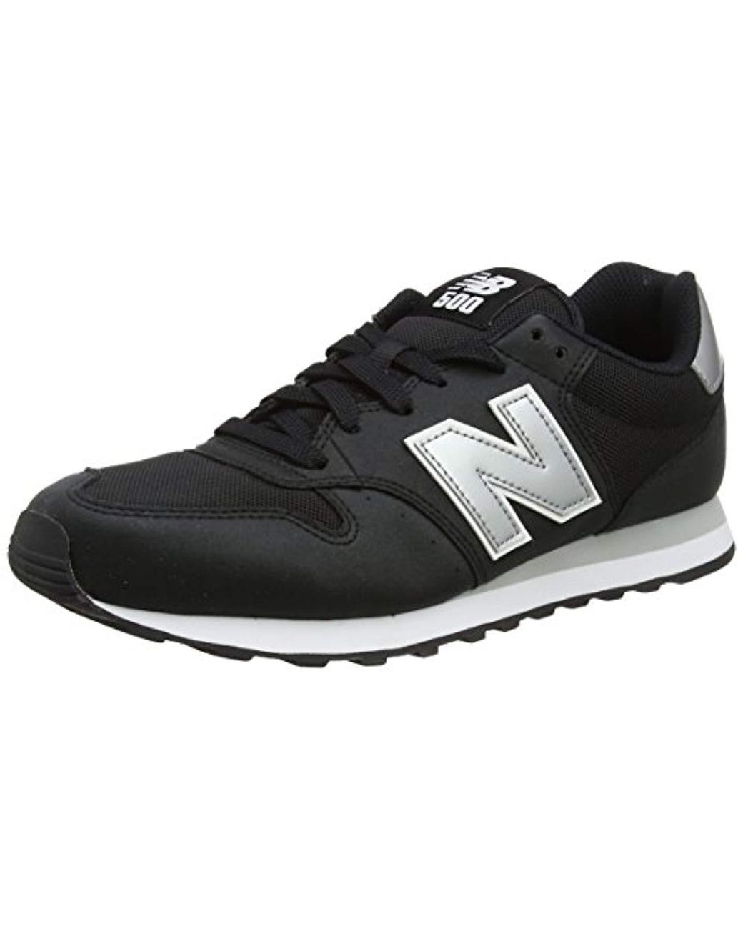 New Balance 500 Core Trainers in Black for Men | Lyst UK