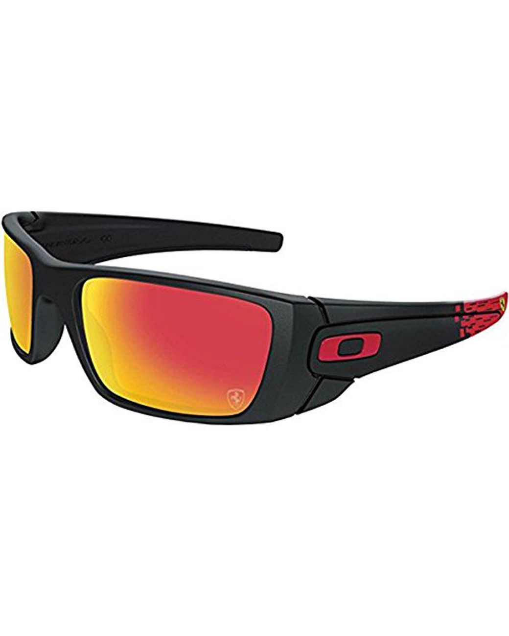 Oakley Fuel Cell Scuderia Ferrari Sunglasses in Black | Lyst