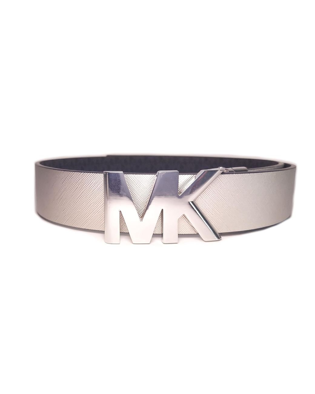 Michael Kors S Belt Reversible Silver black Lyst UK