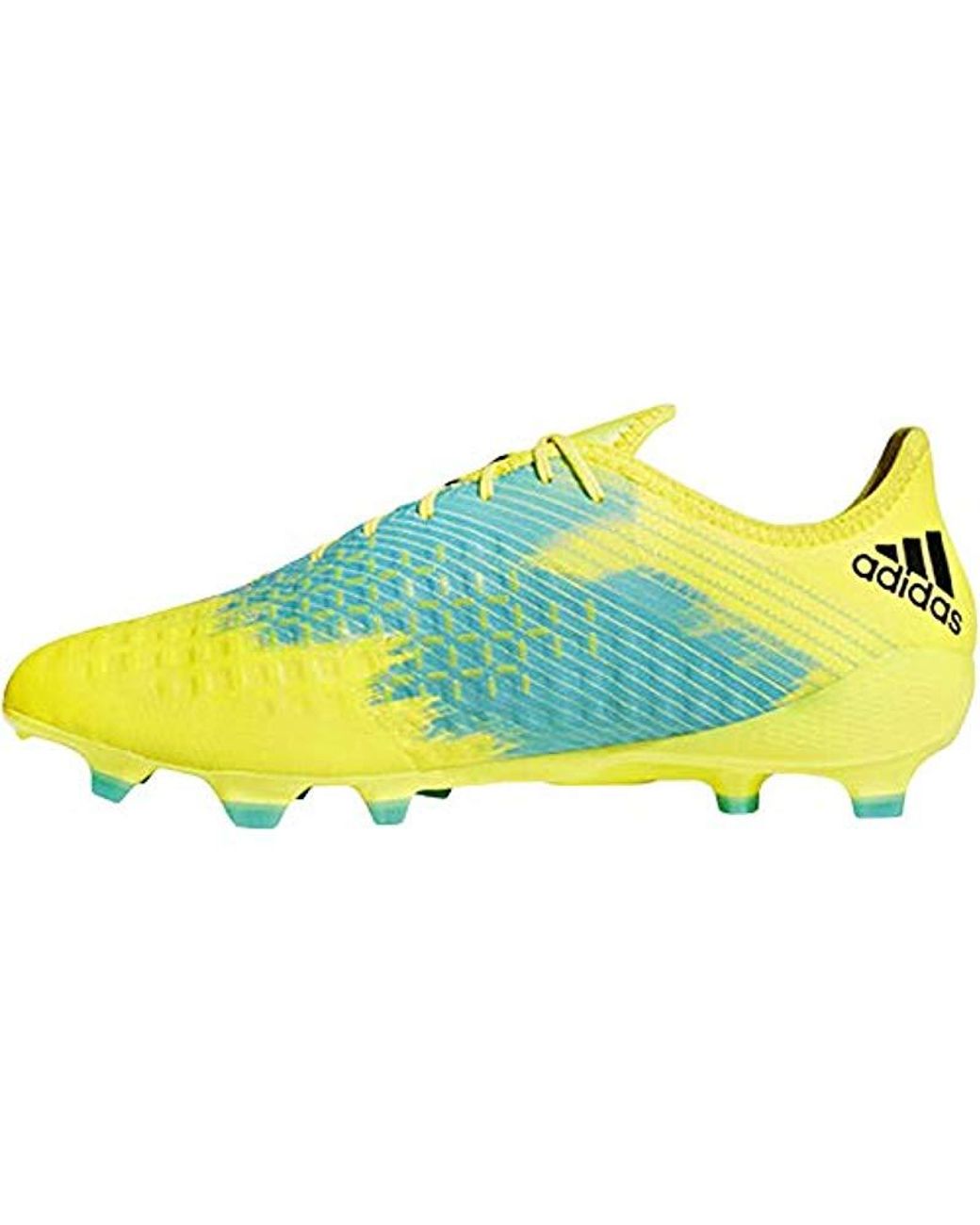 Adidas Lace Predator Malice Control Fg Rugby Shoes In Yellow For