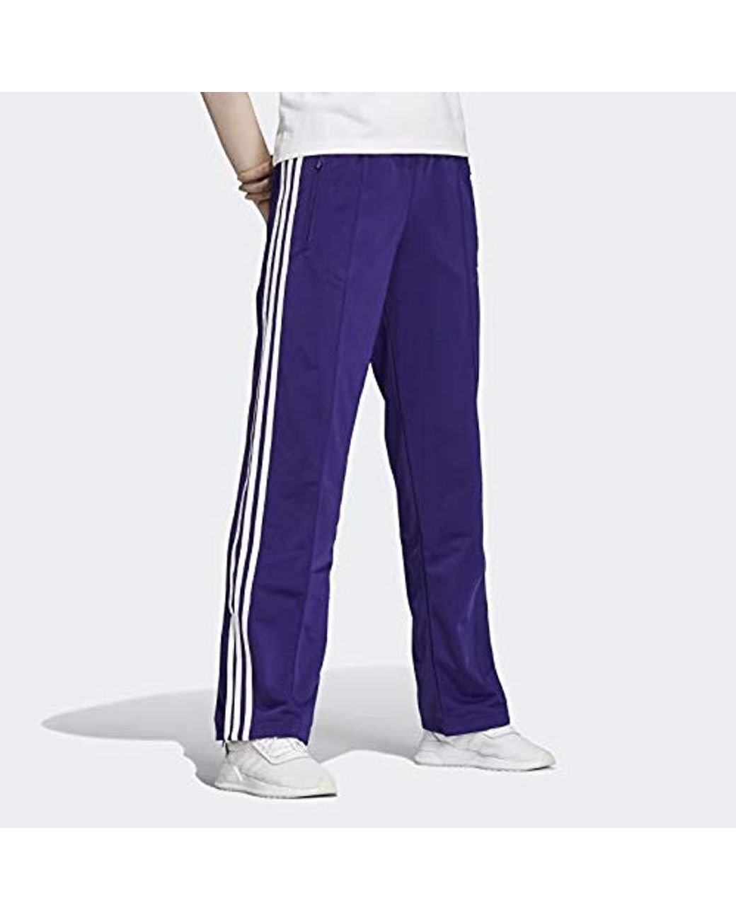 adidas Originals Firebird Mid-rise Track Pants in Purple | Lyst