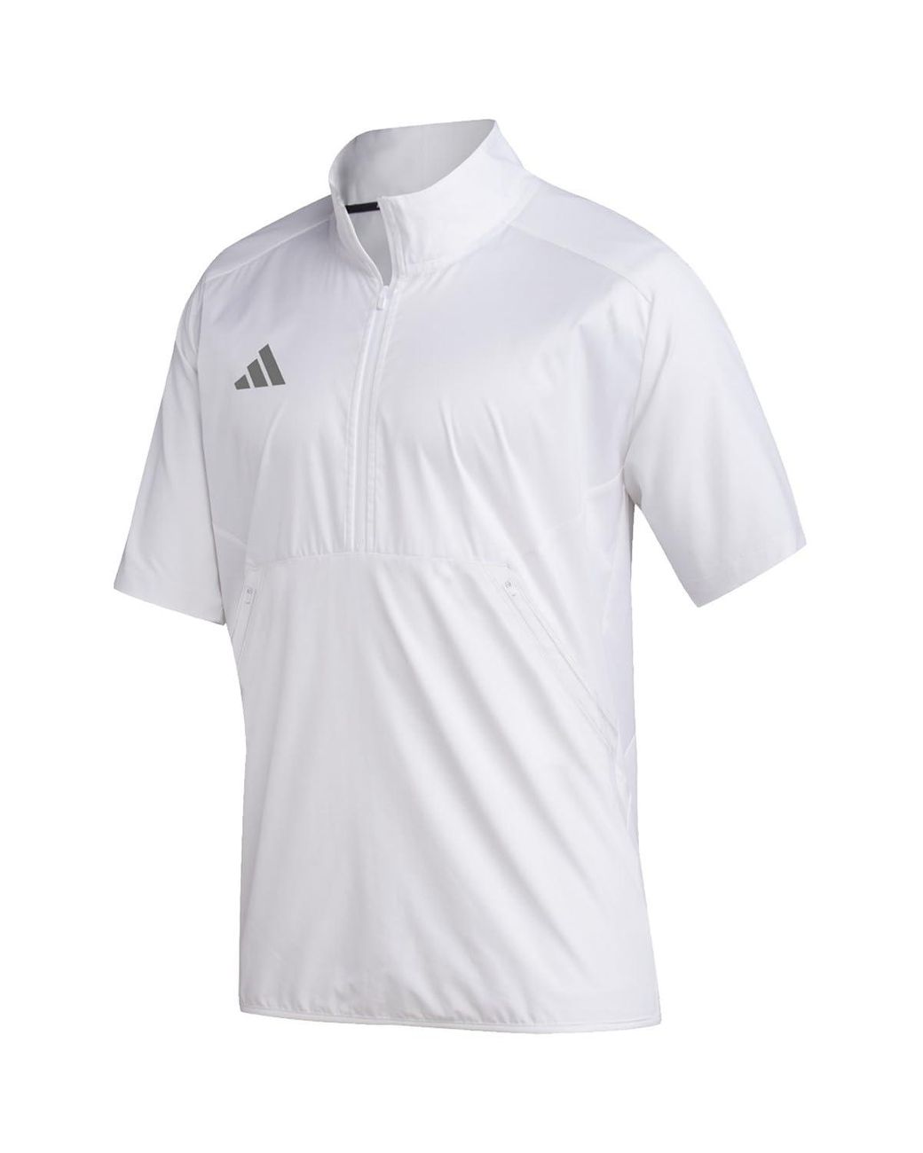 adidas Sideline Short Sleeve Quarter Zip S Training Jacket Xl in