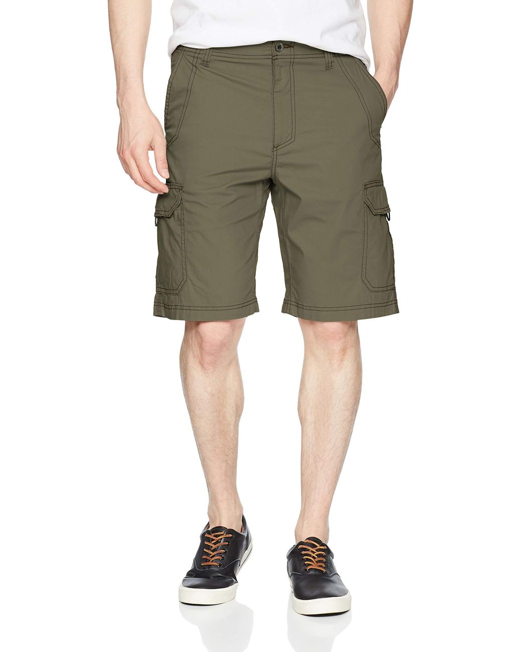 Lee Jeans Extreme Motion Crossroad Cargo Short in Army (Green) for Men ...