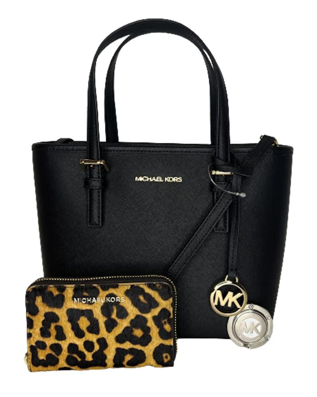 Michael Kors Jet Set Travel XS Carryall Convertible Top Zip Tote