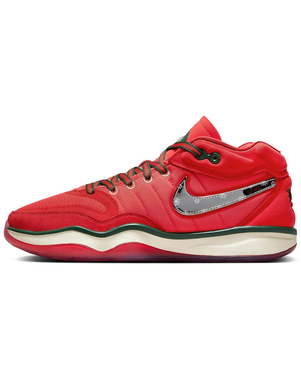 Nike zoom basketball shoes red best sale