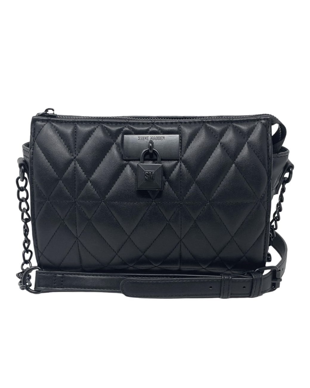 Blexi Chevron Quilted Crossbody
