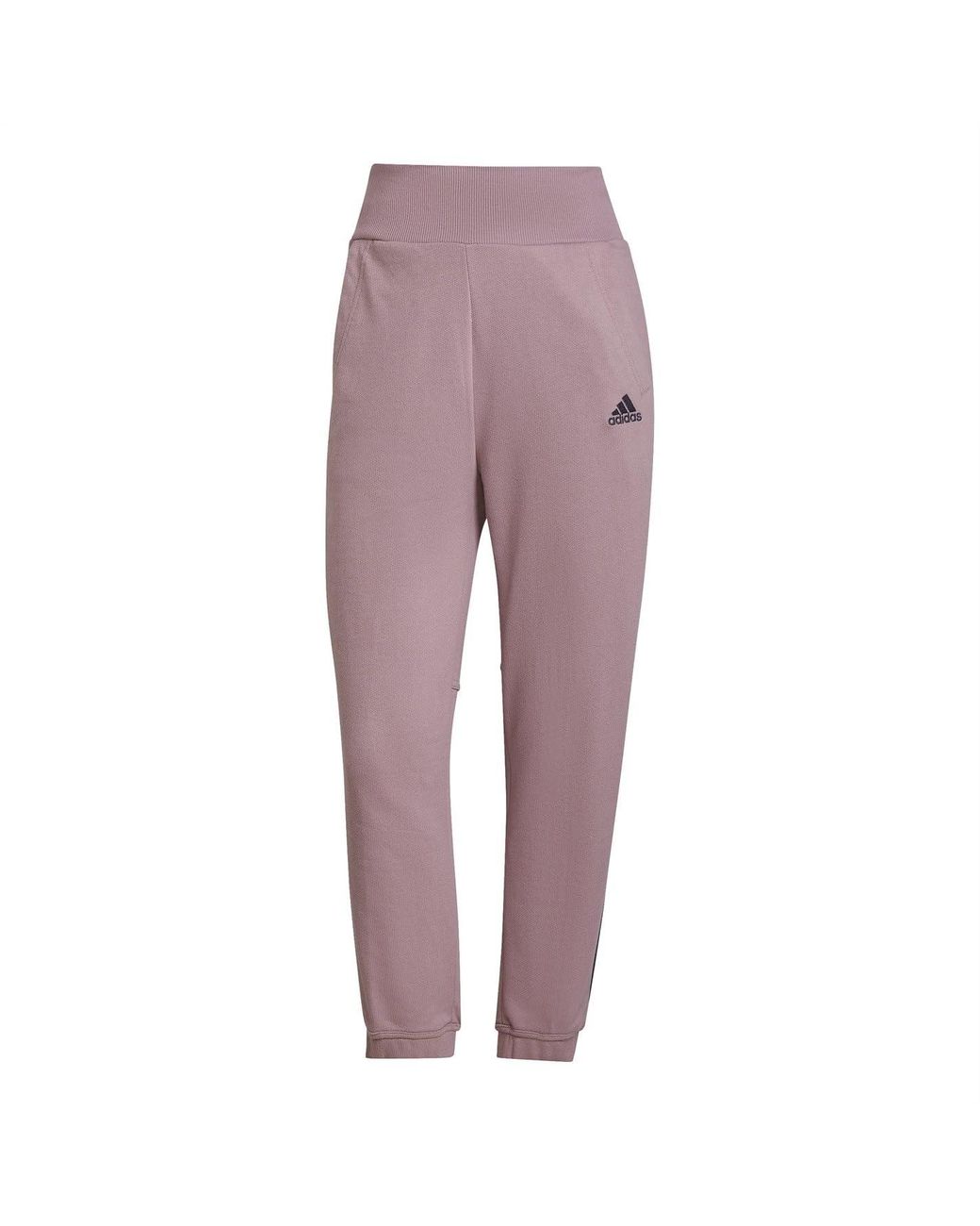 adidas S Tiro 7 8 Pants Fleece Jogging Bottoms Magma L in Purple