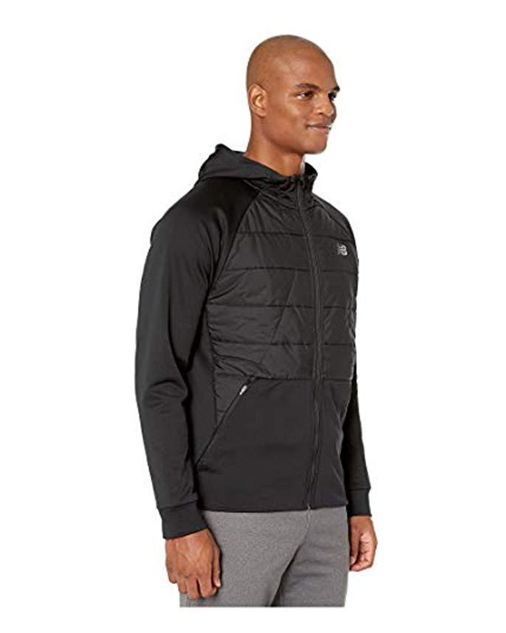 new balance men's tenacity hybrid puffer jacket