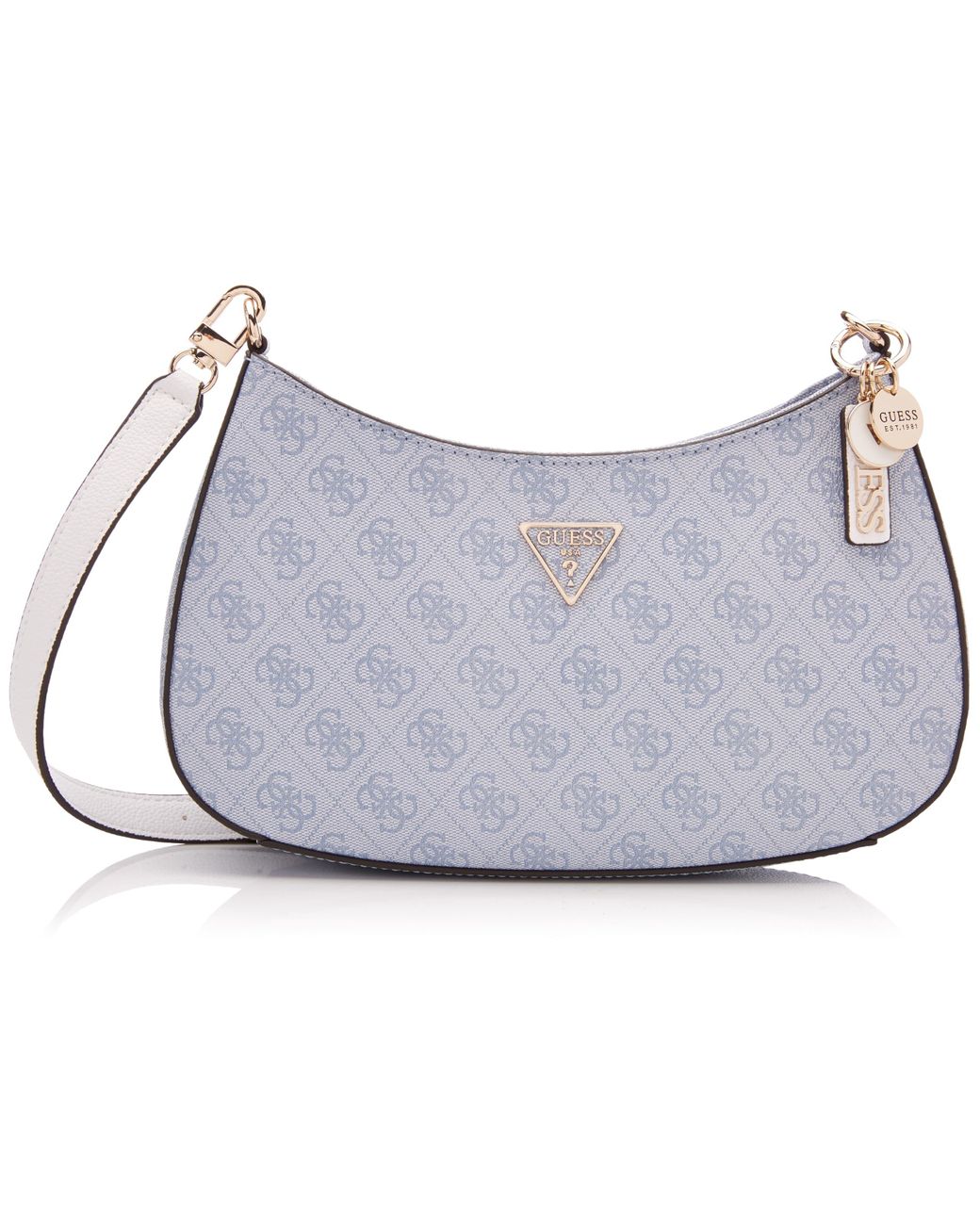 Guess Noelle Top Zip Shoulder Bag in Purple Lyst