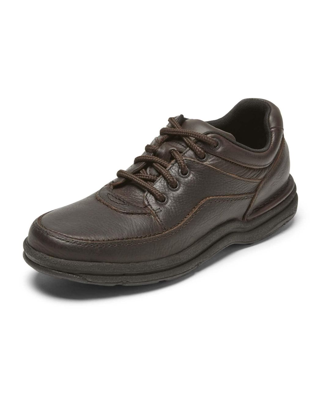 Rockport World Tour Classic Walking Shoe in Brown for Men | Lyst