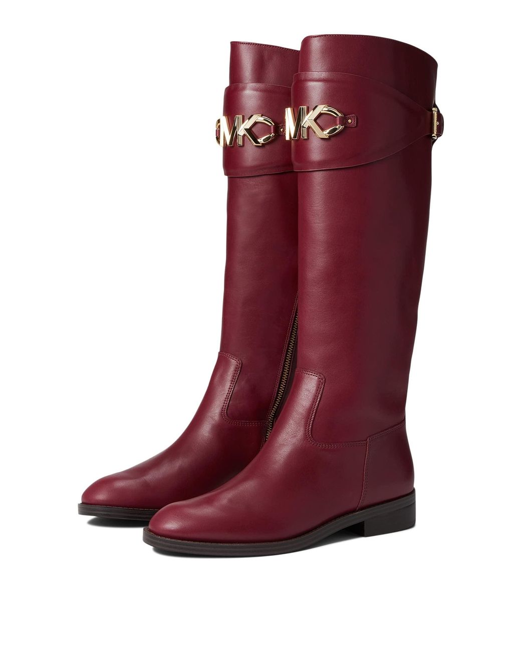 Michael kors red on sale boots