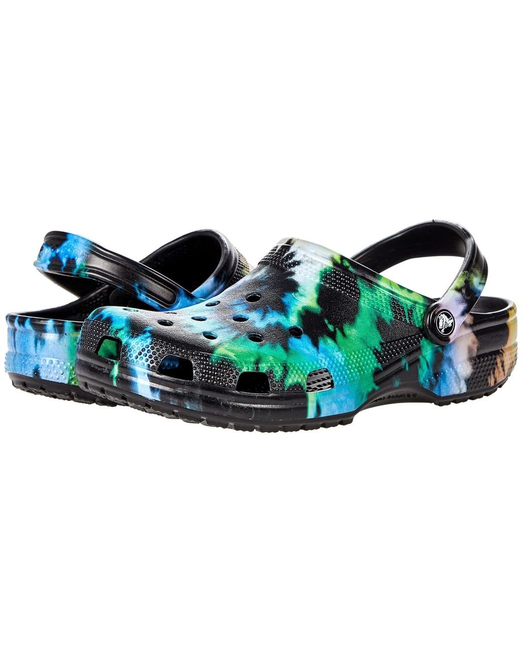 Crocs™ Classic Tie-dye Graphic Clog in Blue Lyst UK