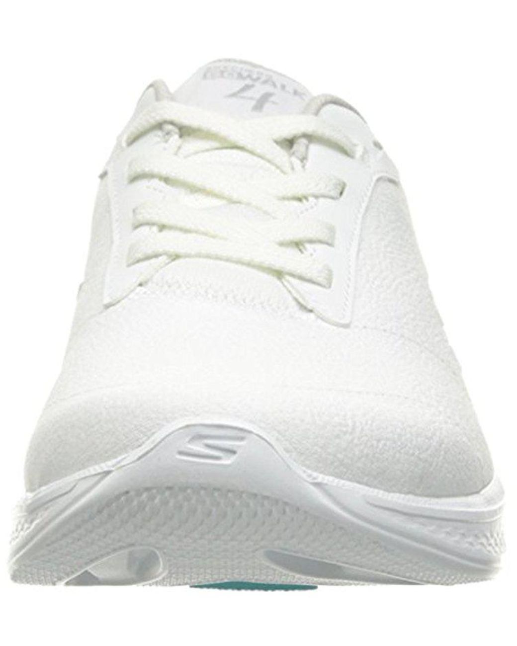Convergeren Raap Bezighouden Skechers Performance Go Walk 4 Premier Walking Shoe in White | Lyst