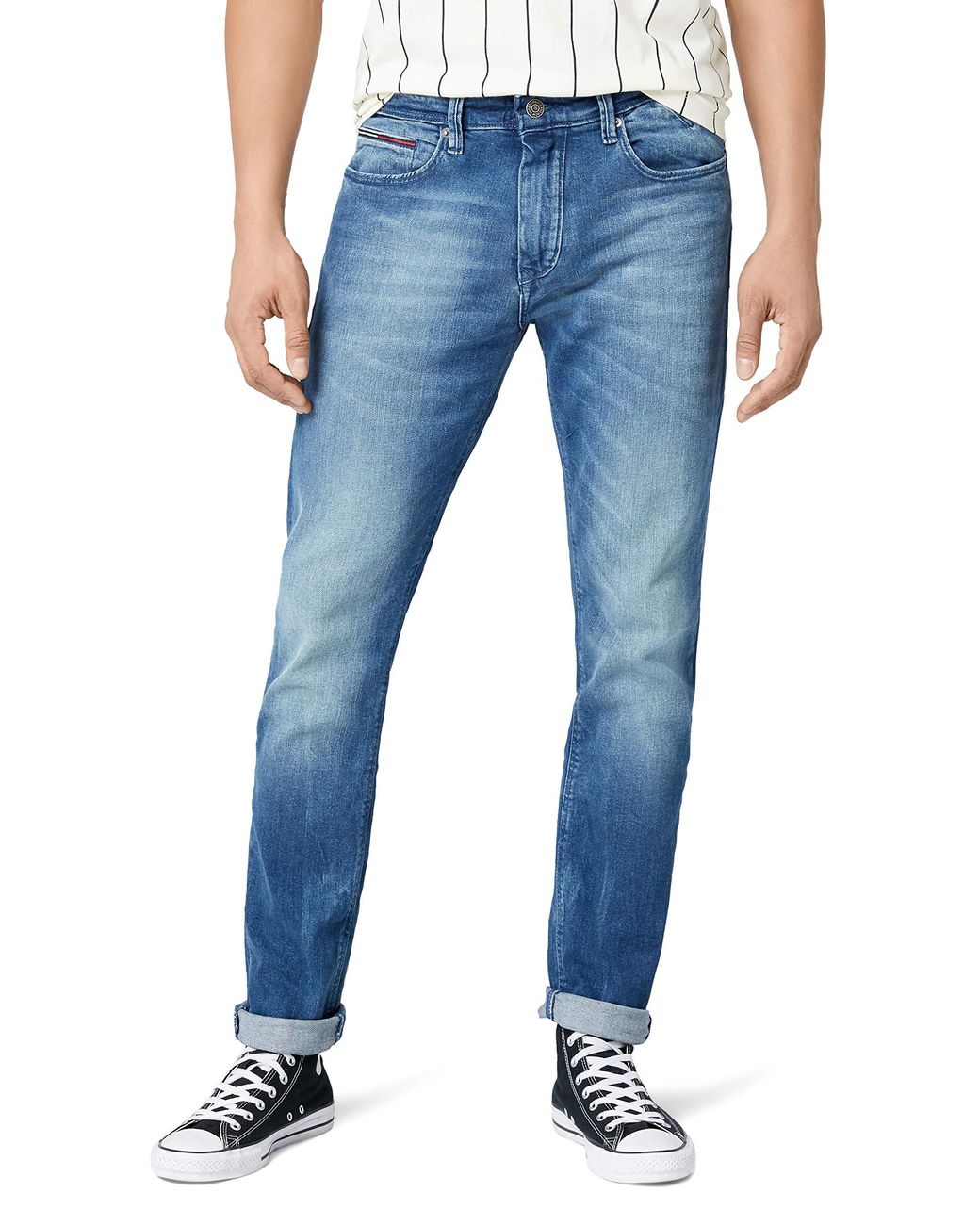 tommy hilfiger slim fit tapered steve jeans