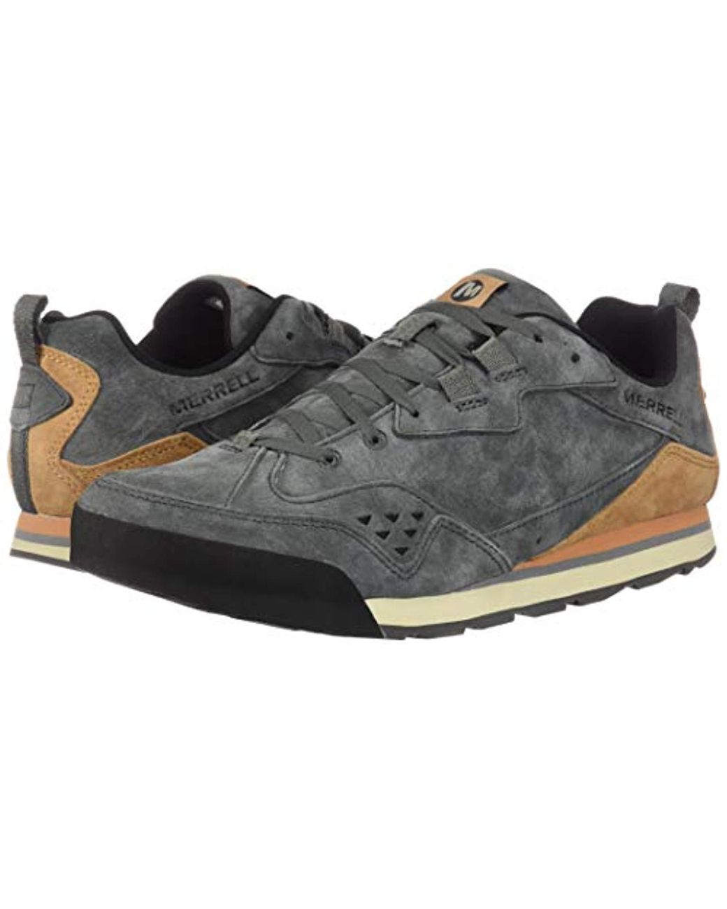 Merrell men's burnt rock tura suede trainers sale