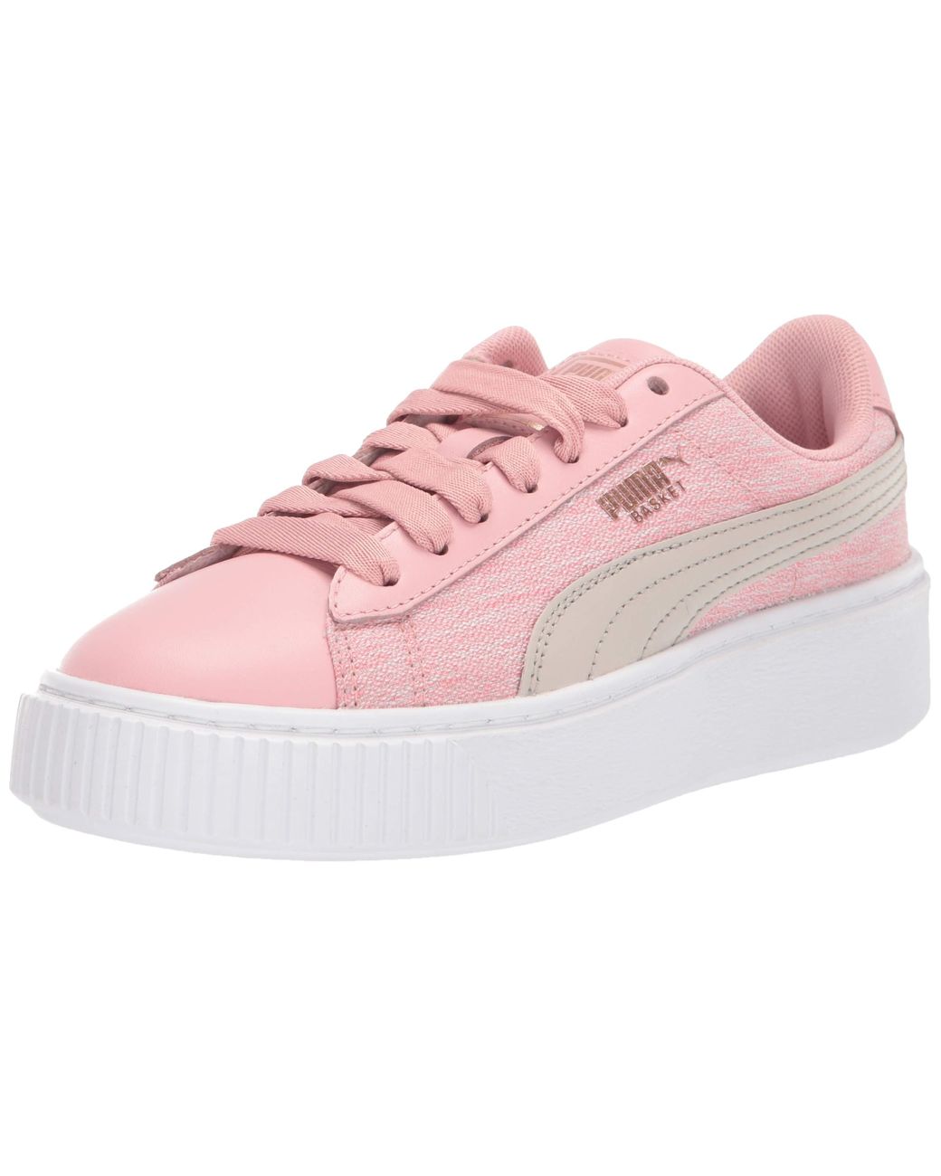 puma platform sneakers pink