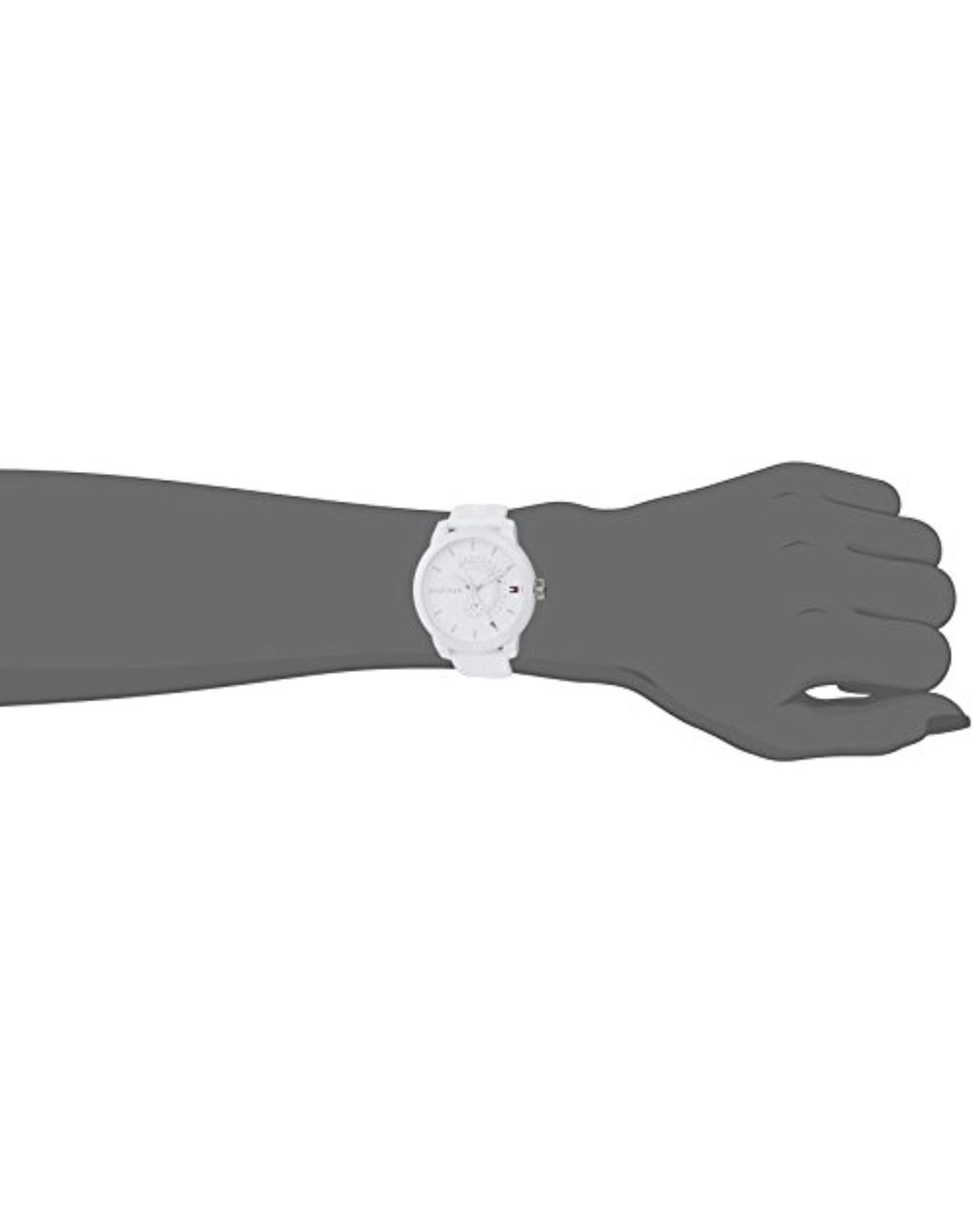 Tommy Hilfiger Analog Quarz Uhr mit Silikon Armband 1791481 für Herren |  Lyst DE