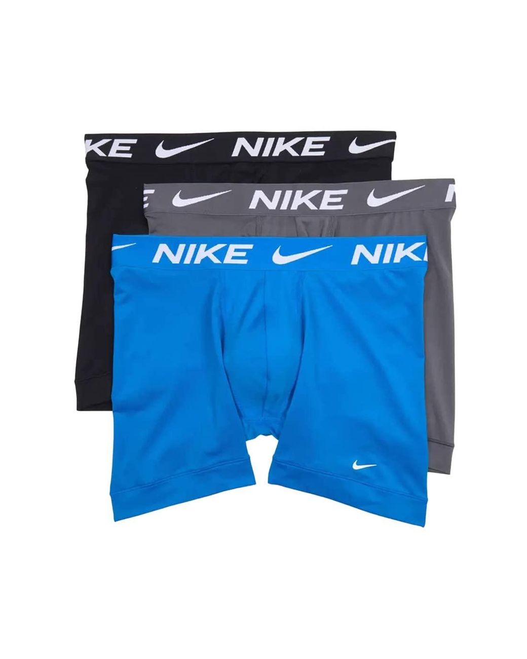 Nike `s Essential Micro Boxer Briefs 3 Pack in Blue for Men | Lyst UK