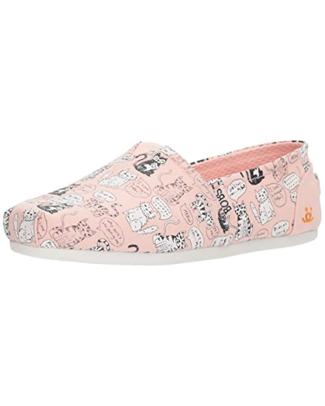 Skechers Bobs Bobs Plush-cat Attack Flat in Pink | Lyst UK
