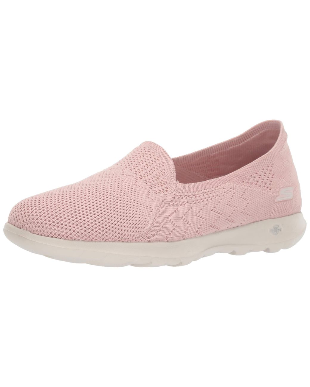 Skechers Go Walk Lite-ruby Loafer Flat in Light Pink (Pink) - Save 17% -  Lyst