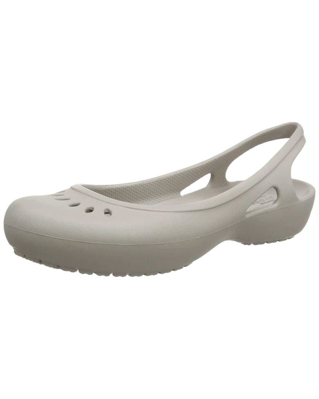 Crocs™ Kadee Slingback Closed-toe Sandals in Grey Platinum (Grey) | Lyst UK