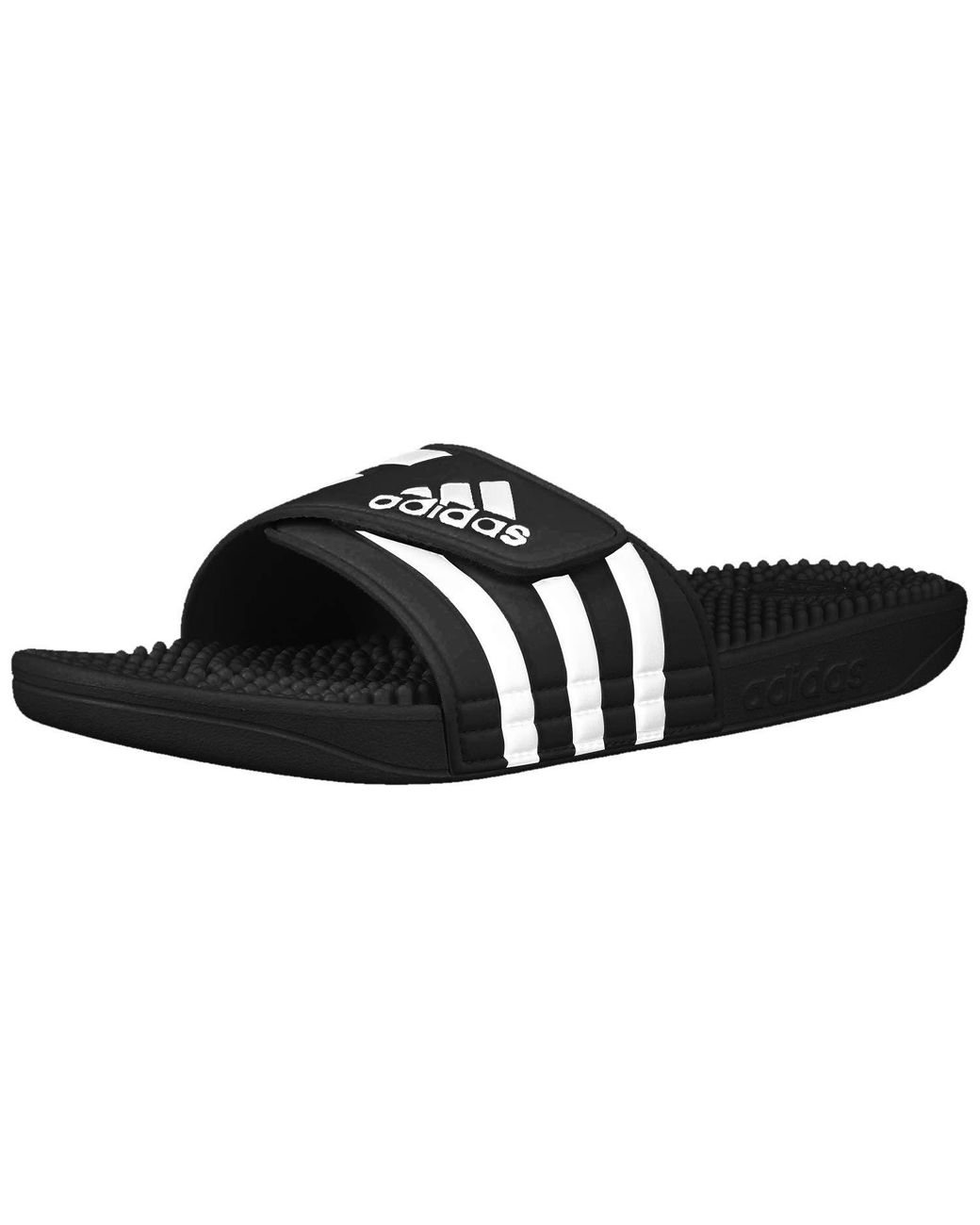 adidas Adissage Slides Sandal in Black | Lyst