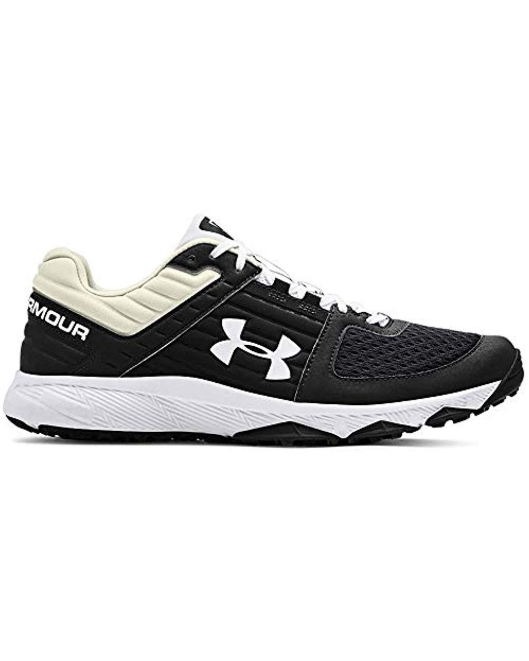 black baseball trainers