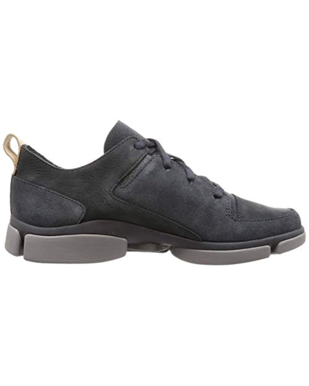 Clarks Tri Verve Lace Nubuck Shoes In in Grey for Men Lyst UK
