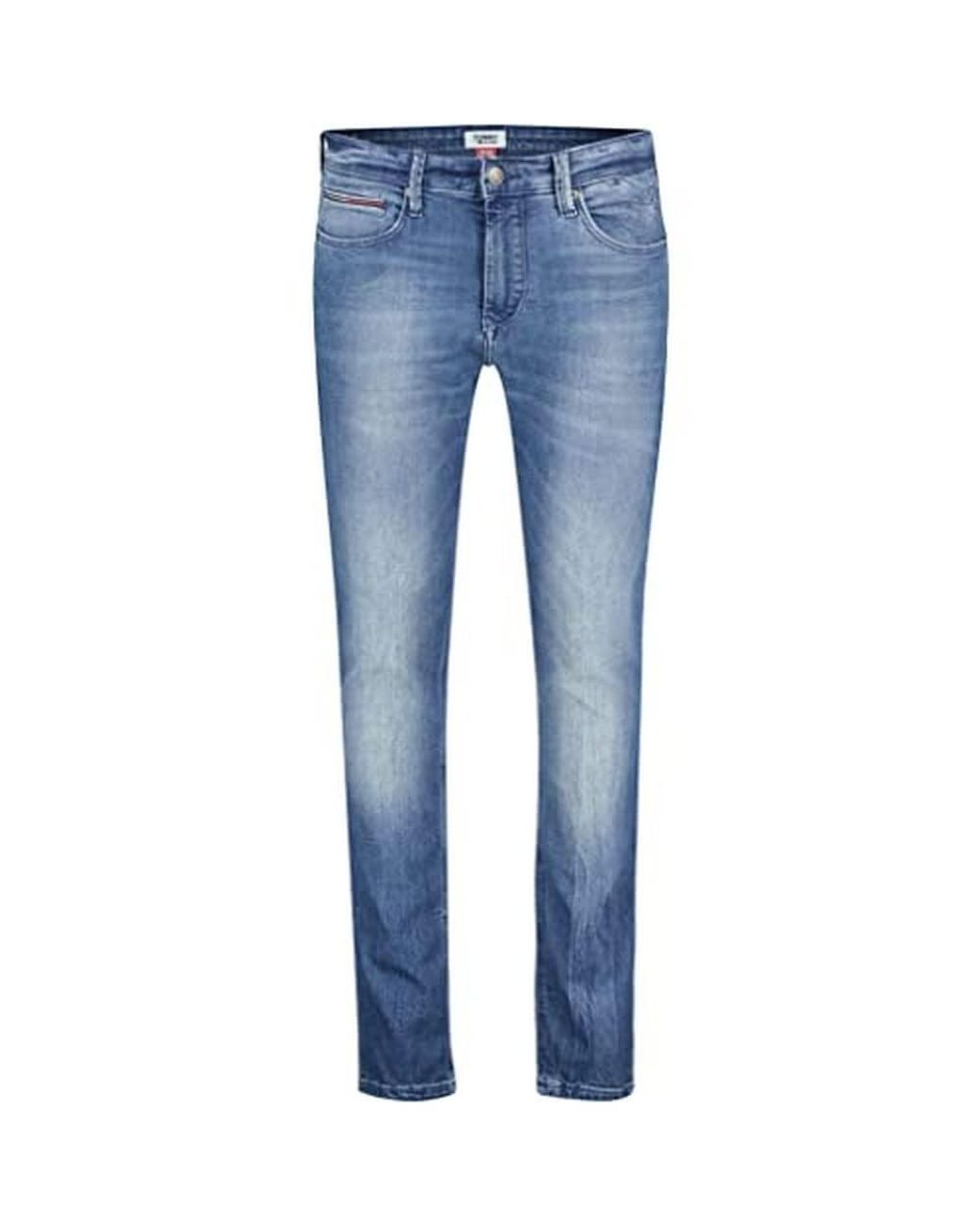 Tommy Hilfiger Tapered Steve Slim Jeans in Blau für Herren | Lyst DE