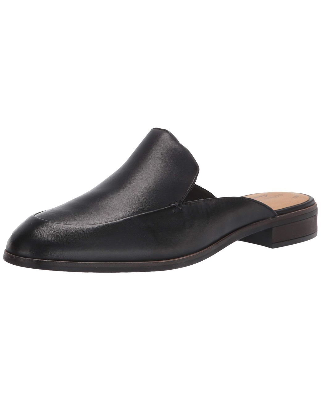 clarks trish strap black leather
