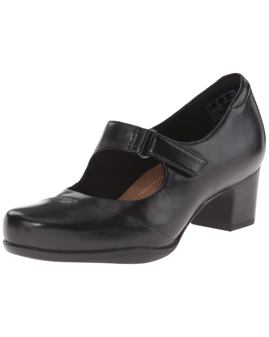 Clarks Leather Rosalyn Wren in Black Leather (Black) - Save 32% | Lyst
