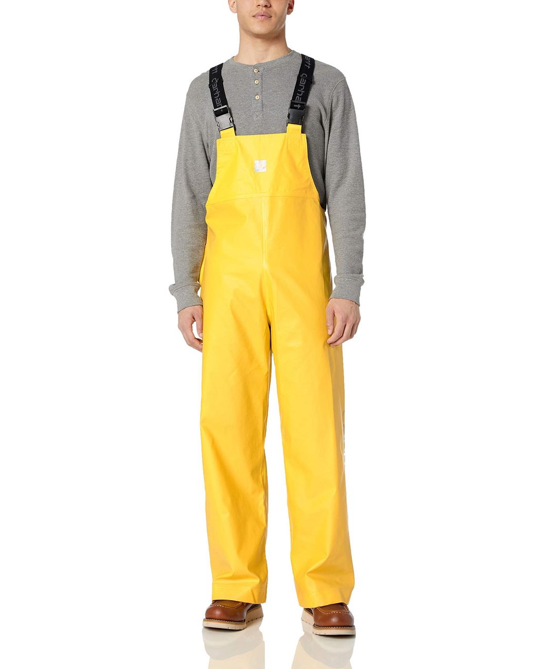 Carhartt Big And Tall Lightweight Waterproof Rainstorm Bib Overalls in