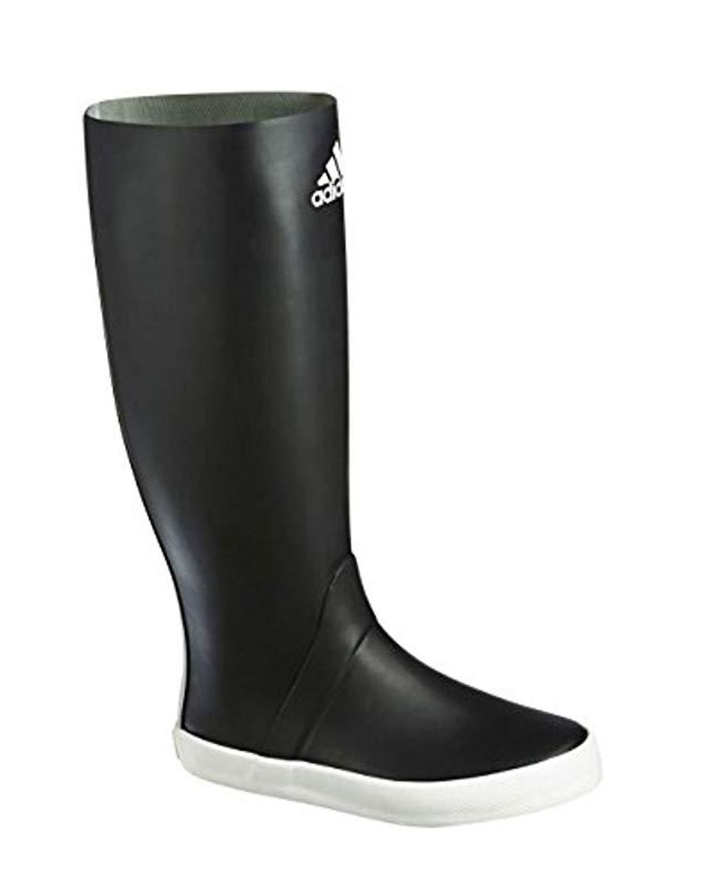adidas Sailing Harbour Rubber Wellington Boots Black/white for Men | Lyst UK