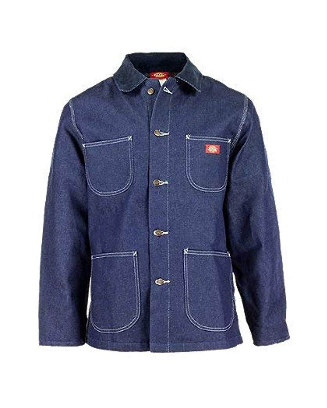Denim Blanket Lined Chore Coat 