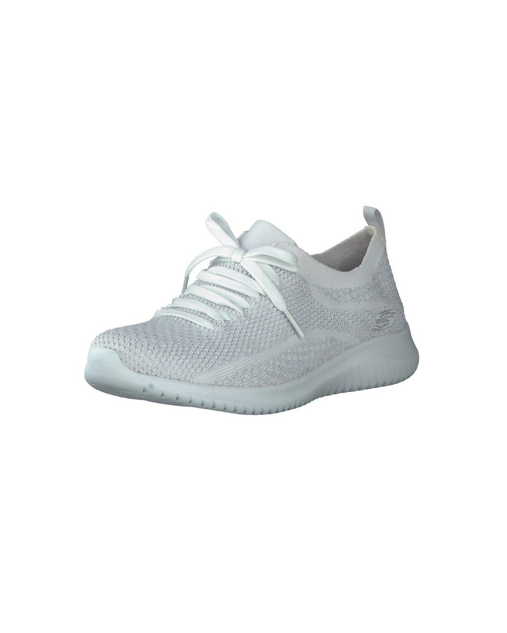 Skechers Ultra Flex Salutations Sneaker in Grey Lyst UK