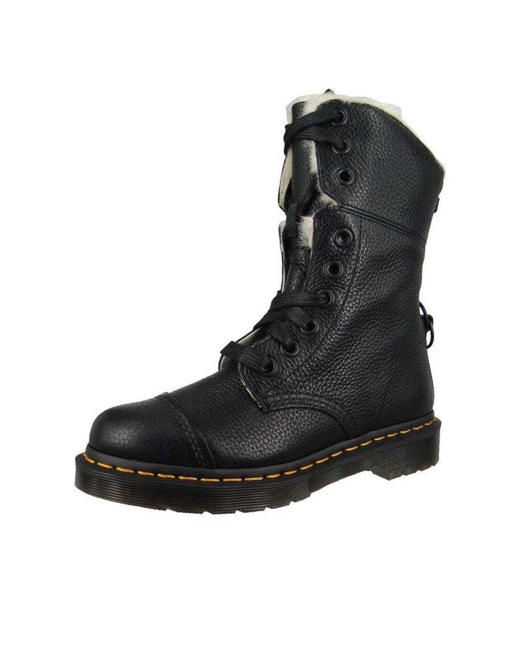 dr martens aimilita fur lined boots