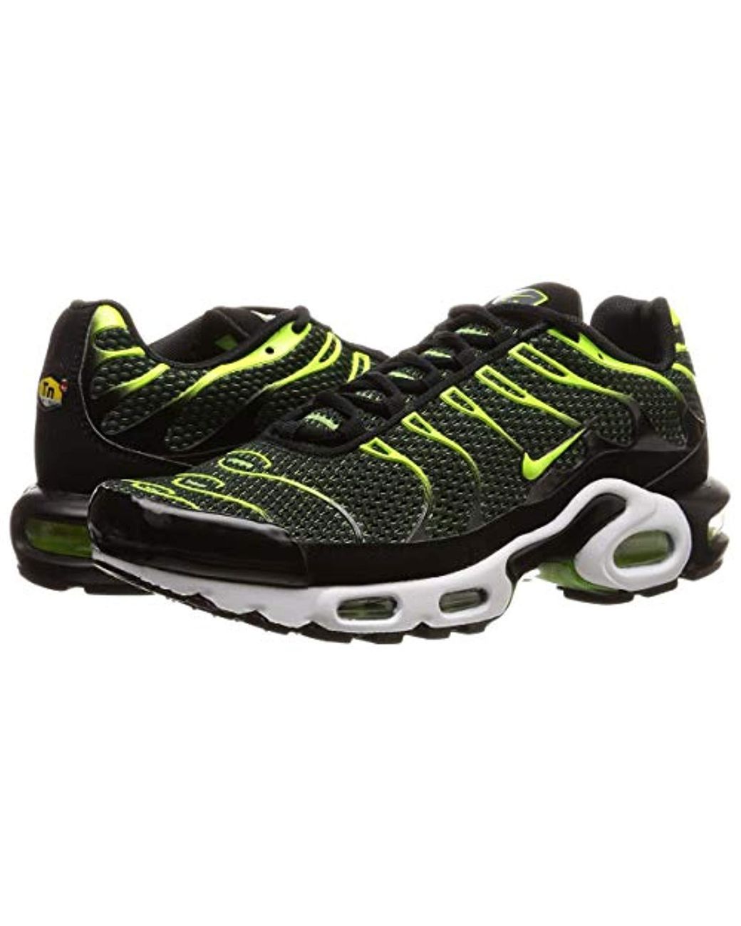 Nike Original Air Max Plus Tuned 1 Tn Black Volt Green Trainers Shoes  852630 036 for Men | Lyst UK