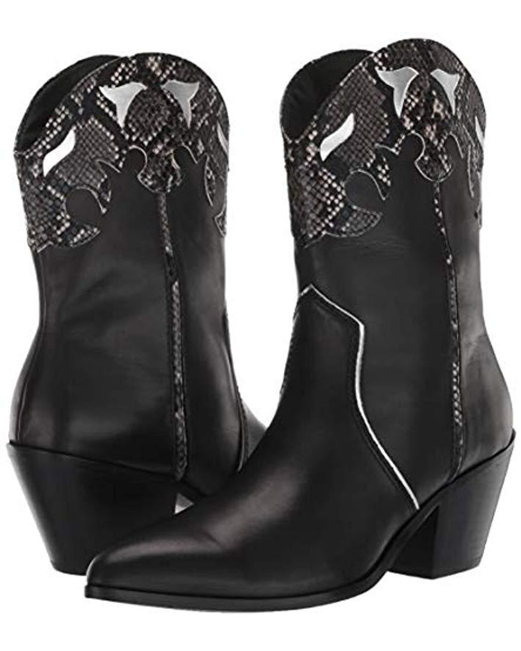 steve madden white cowboy boots