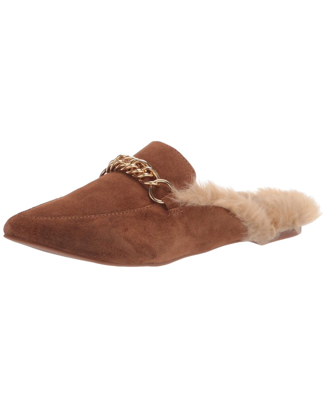 steve madden foreseen tan mule