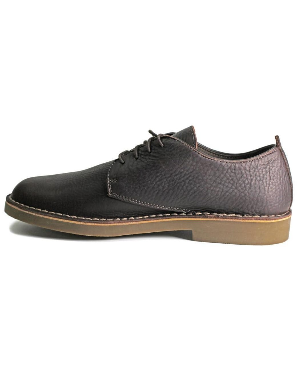 Leather Clarks Men's Desert London Oxford Shoe Clarks Desert