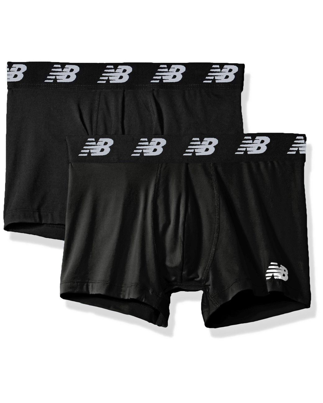 New Balance Premium Performance 3 Trunk Underwear in Black for