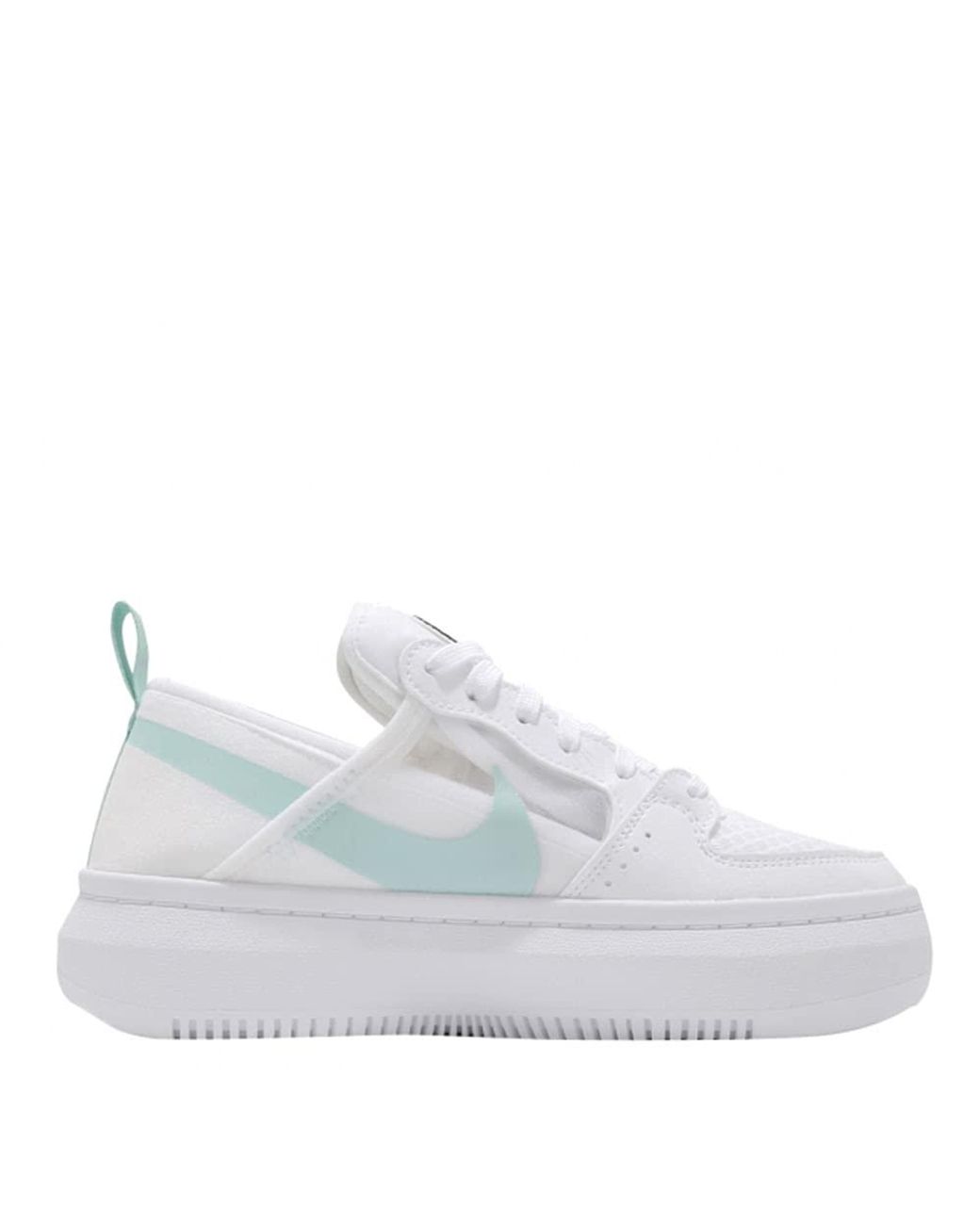 Nike Court Vision High Sneaker in White | Lyst UK