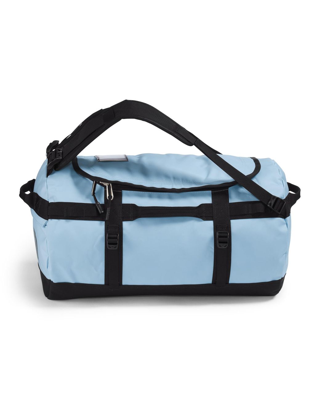 North face duffel sales bag blue