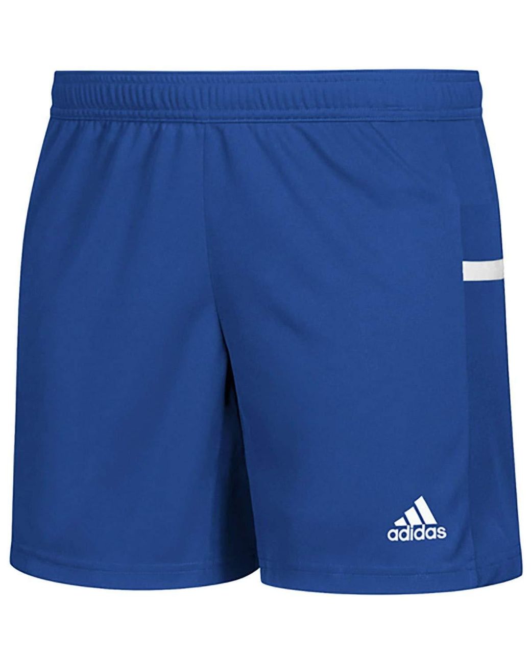 adidas Female Team 19 Knitted Shorts,team Royal Blue/white,s for Men - Lyst